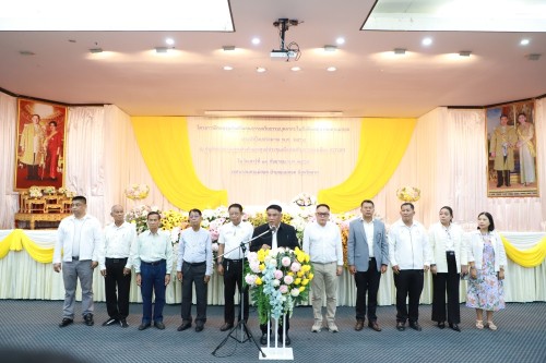 ทน.แม่สอด จัดโครงการฝึกอบรมส่งเสริมคุณธรรมจริยธรรมบุคลากรในสังกัดเทศบาลนครแม่สอด