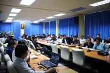 เทศบาลนครแม่สอดจัดประชุมแผนเฉพาะกิจป้องกันและแก้ไขปัญหาอุทกภัย วาตภัย และดินโคลนถล่มเทศบาลนครแม่สอด ปี 2560