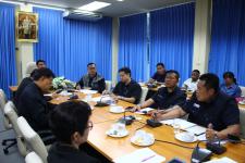 เทศบาลนครแม่สอดจัดประชุมแผนเฉพาะกิจป้องกันและแก้ไขปัญหาอุทกภัย วาตภัย และดินโคลนถล่มเทศบาลนครแม่สอด ปี 2560