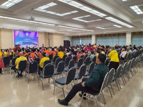 เทศบาลนครแม่สอด เข้าร่วมโครงการมหกรรมสร้างสุขภาพดีวิถีไทย ส่งเสริมสุขภาพทางกายในผู้สูงอายุและประชาชน ปีงบประมาณ 2568