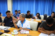 เทศบาลนครแม่สอดจัดประชุมแผนเฉพาะกิจป้องกันและแก้ไขปัญหาอุทกภัย วาตภัย และดินโคลนถล่มเทศบาลนครแม่สอด ปี 2560