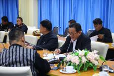 เทศบาลนครแม่สอดจัดประชุมแผนเฉพาะกิจป้องกันและแก้ไขปัญหาอุทกภัย วาตภัย และดินโคลนถล่มเทศบาลนครแม่สอด ปี 2560