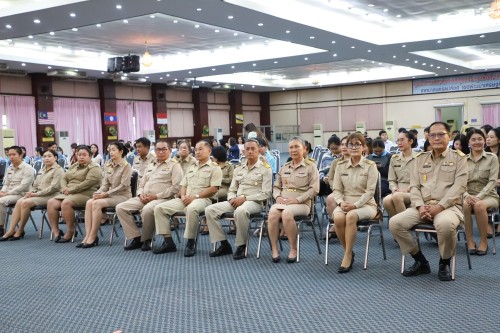 ทน.แม่สอด จัดโครงการจัดงานยกย่องและเชิดชูเกียรติบุคลากรของเทศบาลนครแม่สอด ประจำปีงบประมาณ พ.ศ. 2568