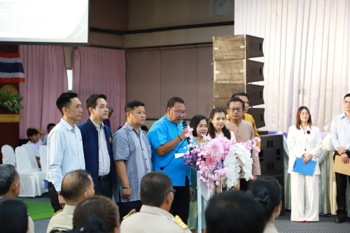 ทน.แม่สอด จัดโครงการจัดงานยกย่องและเชิดชูเกียรติบุคลากรของเทศบาลนครแม่สอด ประจำปีงบประมาณ พ.ศ. 2568