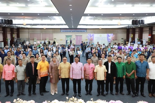 ทน.แม่สอด จัดโครงการจัดงานยกย่องและเชิดชูเกียรติบุคลากรของเทศบาลนครแม่สอด ประจำปีงบประมาณ พ.ศ. 2568