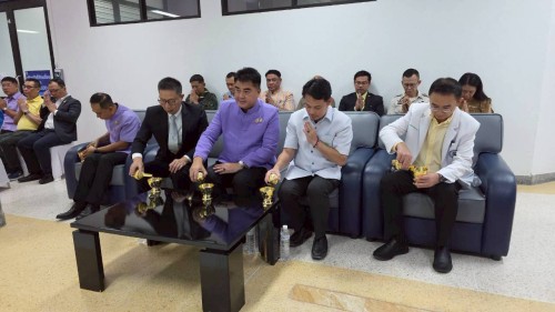 เทศบาลนครแม่สอด ร่วมพิธีเปิดหออภิบาลผู้ป่วยวิกฤตศัลยกรรมและศัลยกรรมประสาท โรงพยาบาลแม่สอด