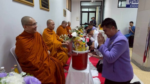 เทศบาลนครแม่สอด ร่วมพิธีเปิดหออภิบาลผู้ป่วยวิกฤตศัลยกรรมและศัลยกรรมประสาท โรงพยาบาลแม่สอด