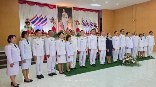 ทน.แม่สอด ร่วมกิจกรรมเฉลิมพระเกียรติพระบาทสมเด็จพระปรเมนทรมหาอานันทมหิดล พระอัฐมรามาธิบดินทร เนื่องในโอกาสวันพระบรมราชสมภพครบ 100 ปี 20 กันยายน 2568