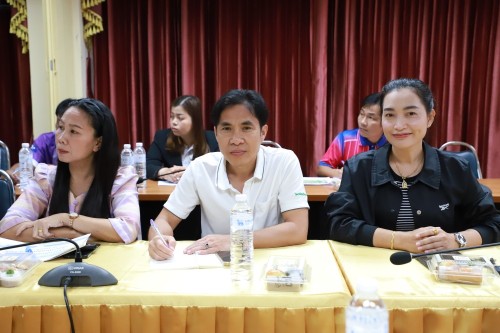 เทศบาลนครแม่สอด จัดประชุมหัวหน้าส่วนราชการ ประจำเดือนกันยายน พ.ศ.2568
