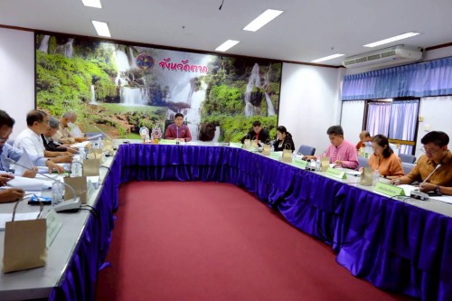 เทศบาลนครแม่สอด เข้าร่วมการประชุมคณะกรรมการพนักงานเทศบาลจังหวัดตาก (ก.ท.จ.ตาก) ครั้งที่ 9/2568