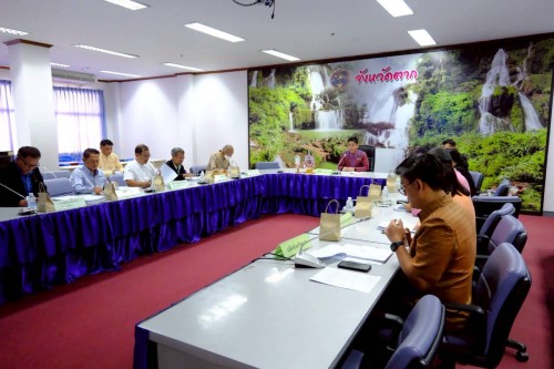 เทศบาลนครแม่สอด เข้าร่วมการประชุมคณะกรรมการพนักงานเทศบาลจังหวัดตาก (ก.ท.จ.ตาก) ครั้งที่ 9/2568