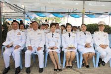 เทศบาลนครแม่สอด ร่วมงานรัฐพิธีและการวางพานพุ่มดอกไม่สด วันสมเด็จพระนเรศวรมหาราช เนื่องในวันยุทธหัตถี