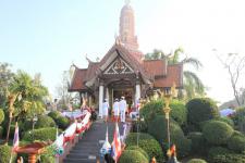 เทศบาลนครแม่สอด ร่วมงานรัฐพิธีและการวางพานพุ่มดอกไม่สด วันสมเด็จพระนเรศวรมหาราช เนื่องในวันยุทธหัตถี