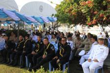 เทศบาลนครแม่สอด ร่วมงานรัฐพิธีและการวางพานพุ่มดอกไม่สด วันสมเด็จพระนเรศวรมหาราช เนื่องในวันยุทธหัตถี