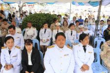 เทศบาลนครแม่สอด ร่วมงานรัฐพิธีและการวางพานพุ่มดอกไม่สด วันสมเด็จพระนเรศวรมหาราช เนื่องในวันยุทธหัตถี