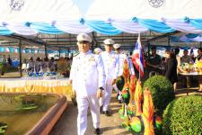 เทศบาลนครแม่สอด ร่วมงานรัฐพิธีและการวางพานพุ่มดอกไม่สด วันสมเด็จพระนเรศวรมหาราช เนื่องในวันยุทธหัตถี