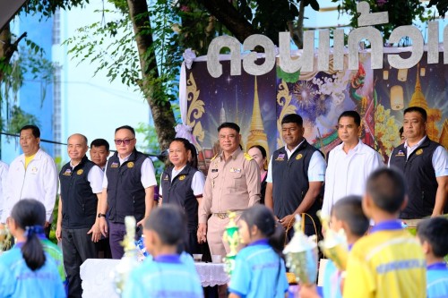 ทน.แม่สอด ร่วมพิธีเปิดการแข่งขันกีฬาสี “ดอนแก้วเกมส์” โรงเรียนเทศบาลวัดดอนแก้ว ประจำปีการศึกษา 2568