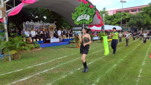 ทน.แม่สอด ร่วมพิธีเปิดการแข่งขันกีฬาสี “ดอนแก้วเกมส์” โรงเรียนเทศบาลวัดดอนแก้ว ประจำปีการศึกษา 2568
