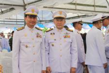 เทศบาลนครแม่สอด ร่วมงานรัฐพิธีและการวางพานพุ่มดอกไม่สด วันสมเด็จพระนเรศวรมหาราช เนื่องในวันยุทธหัตถี