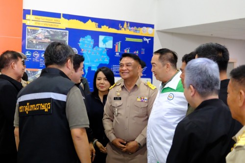 ทน.แม่สอด  ร่วมให้การต้อนรับ ร้อยเอก ธรรมนัส พรหมเผ่า รองนายกรัฐมนตรีและรัฐมนตรีว่าการกระทรวงเกษตรและสหกรณ์ พร้อมคณะ ในโอกาสลงพื้นที่ตรวจราชการในพื้นที่จังหวัดตาก