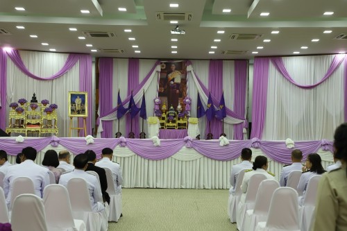 ทน.แม่สอด จัดพิธีเชิญถ้วยพระราชทานสมเด็จพระกนิษฐาธิราชเจ้า กรมสมเด็จพระเทพรัตนราชสุดาฯ สยามบรมราชกุมารี ประจำปี 2568 