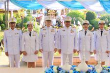 เทศบาลนครแม่สอด ร่วมงานรัฐพิธีและการวางพานพุ่มดอกไม่สด วันสมเด็จพระนเรศวรมหาราช เนื่องในวันยุทธหัตถี