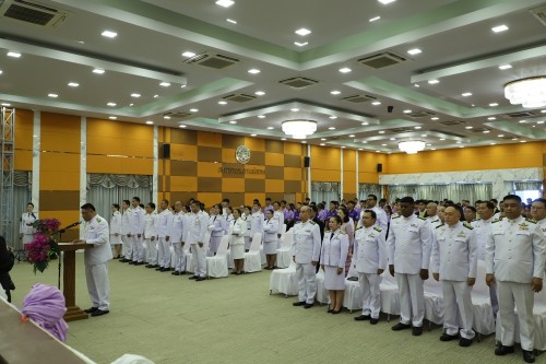 ทน.แม่สอด จัดพิธีเชิญถ้วยพระราชทานสมเด็จพระกนิษฐาธิราชเจ้า กรมสมเด็จพระเทพรัตนราชสุดาฯ สยามบรมราชกุมารี ประจำปี 2568 