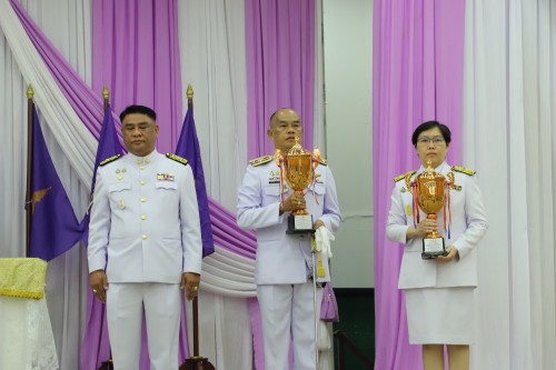 ทน.แม่สอด จัดพิธีเชิญถ้วยพระราชทานสมเด็จพระกนิษฐาธิราชเจ้า กรมสมเด็จพระเทพรัตนราชสุดาฯ สยามบรมราชกุมารี ประจำปี 2568 