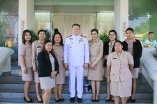 เทศบาลนครแม่สอด ร่วมงานรัฐพิธีและการวางพานพุ่มดอกไม่สด วันสมเด็จพระนเรศวรมหาราช เนื่องในวันยุทธหัตถี