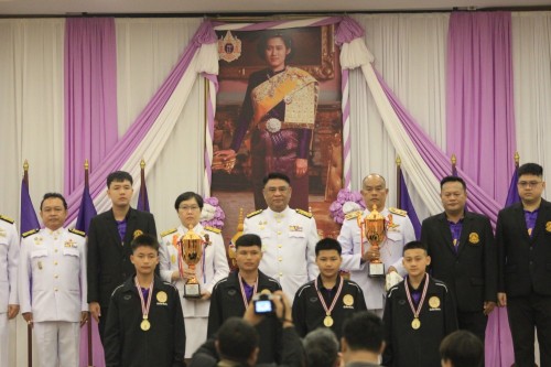 ทน.แม่สอด จัดพิธีเชิญถ้วยพระราชทานสมเด็จพระกนิษฐาธิราชเจ้า กรมสมเด็จพระเทพรัตนราชสุดาฯ สยามบรมราชกุมารี ประจำปี 2568 