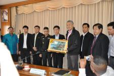 ทูตไทย ในย่างกุ้ง พม่า ดู พื้นที่เขตเศรษฐกิจพิเศษแม่สอด