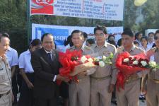 รัฐมนตรีว่าการกระทรวงมหาด นายจารุพงศ์ เรืองสุวรรณ ลงพื้นที่แม่สอดประชุมเร่งด่วนการจัดตั้งเขตเศรษฐกิจพิเศษแม่สอด 