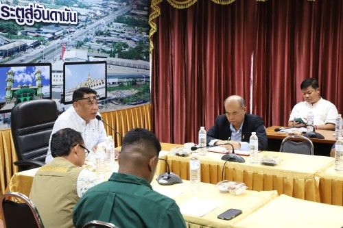 เทศบาลนครแม่สอด จัดประชุมหัวหน้าส่วนราชการ ครั้งที่ 8/2568 ประจำเดือนตุลาคม พ.ศ.2568   