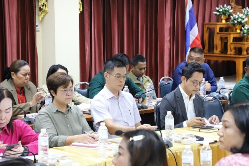 เทศบาลนครแม่สอด จัดประชุมหัวหน้าส่วนราชการ ครั้งที่ 8/2568 ประจำเดือนตุลาคม พ.ศ.2568   