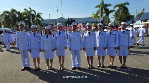 เทศบาลนครแม่สอด ร่วมพิธีวางพวงมาลาถวายราชสักการะพระบาทสมเด็จพระจุลจอมเกล้าเจ้าอยู่หัว รัชกาลที่ 5 เนื่องในวันคล้ายวันสวรรคต “วันปิยมหาราช”	