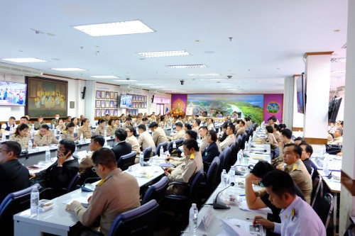 ทน.แม่สอด เข้าร่วมการประชุมหัวหน้าส่วนราชการ หัวหน้าหน่วยงานรัฐวิสาหกิจ สังกัดกระทรวงมหาดไทย นายอำเภอ และ          ผู้ที่เกี่ยวข้อง และประชุมคณะกรมการจังหวัดตาก หัวหน้าส่วนราชการ และผู้ที่เกี่ยวข้อง ครั้งที่ 10/2568 ประจำเดือน ตุลาคม 2568