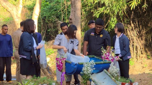 ทน.แม่สอด ร่วมพิธีเปิดป้ายเรือนจำชั่วคราวห้วยหินฝน สังกัดเรือนจำอำเภอแม่สอด กรมราชทัณฑ์ 
