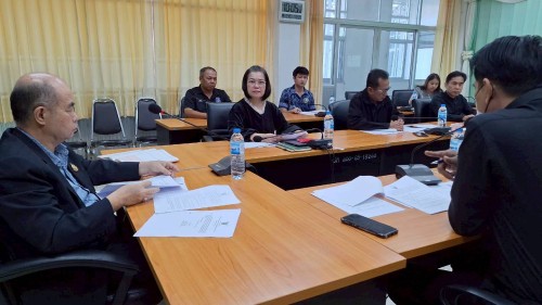 ทน.แม่สอด  จัดประชุมร่างระเบียบเทศบาลนครแม่สอดในการขออนุญาตใช้อาคารศูนย์กีฬาและสนามกีฬาเทศบาลนครแม่สอด ครั้งที่ 1/2568