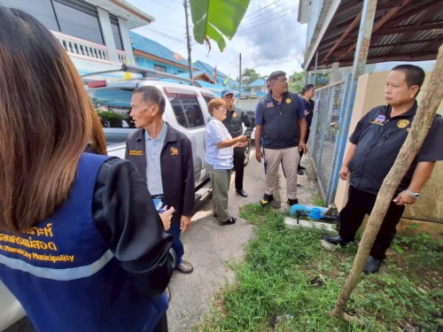 ทน.แม่สอด ลงพื้นที่ติดตามความคืบหน้างานปรับปรุงโรงฆ่าสัตว์ งานปรับปรุงที่พักอาศัยผู้สูงอายุ และงานปรับปรุงที่ทำการกองทุนเพื่อที่พักอาศัยผู้ด้อยโอกาสทางสังคม