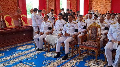 เทศบาลนครแม่สอด เข้าร่วมพิธีบำเพ็ญกุศลปัณรสมวาร การบำเพ็ญพระราชกุศลครบ 15 วัน เพื่อถวายเป็นพระราชกุศล สมเด็จพระนางเจ้าสิริกิติ์ พระบรมราชินีนาถ พระบรมราชชนนีพันปีหลวง