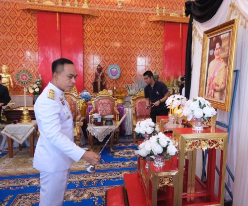 เทศบาลนครแม่สอด เข้าร่วมพิธีบำเพ็ญกุศลปัณรสมวาร การบำเพ็ญพระราชกุศลครบ 15 วัน เพื่อถวายเป็นพระราชกุศล สมเด็จพระนางเจ้าสิริกิติ์ พระบรมราชินีนาถ พระบรมราชชนนีพันปีหลวง