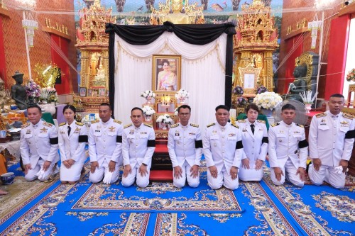 เทศบาลนครแม่สอด เข้าร่วมพิธีบำเพ็ญกุศลปัณรสมวาร การบำเพ็ญพระราชกุศลครบ 15 วัน เพื่อถวายเป็นพระราชกุศล สมเด็จพระนางเจ้าสิริกิติ์ พระบรมราชินีนาถ พระบรมราชชนนีพันปีหลวง