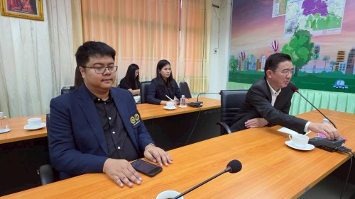 เทศบาลนครแม่สอด ร่วมให้การต้อนรับคณะโลจิสติกส์และดิจิทัลซัพพลายเชน มหาวิทยาลัยนเรศวร 