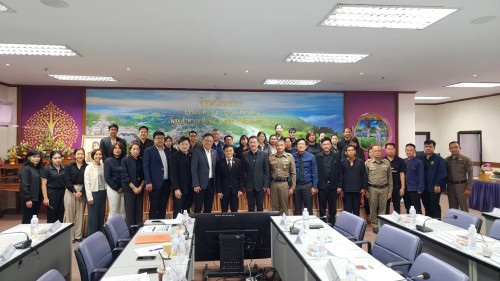 ทน.แม่สอด เข้าร่วมการประชุมรับฟังความคิดเห็นของผู้มีส่วนได้เสีย ครั้งที่ 1 (ความต้องการพัฒนาฯ) ภายใต้โครงการเรื่อง \"การพัฒนาแผนที่นำทางสำหรับการขนส่งที่ชาญฉลาดและเป็นมิตรกับสิ่งแวดล้อม จังหวัดสุโขทัยและจังหวัดตาก