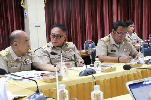 ทน.แม่สอด จัดประชุมเพื่อพิจารณาร่างแผนพัฒนาท้องถิ่น (พ.ศ.2566 - 2570) เพิ่มเติม ครั้งที่ 4/2568