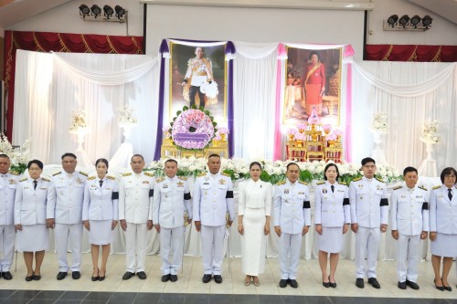 ทน.แม่สอด เข้าร่วมกิจกรรมเฉลิมพระเกียรติพระบาทสมเด็จพระมงกุฎเกล้าเจ้าอยู่หัว เนื่องในโอกาสวันคล้ายวันสวรรคตครบ 100 ปี และเฉลิมพระเกียรติสมเด็จพระเจ้าภคินีเธอ เจ้าฟ้าเพชรรัตนราชสุดา สิริโสภาพัณณวดี เนื่องในโอกาสวันคล้ายวันประสูติครบ 100 ปี