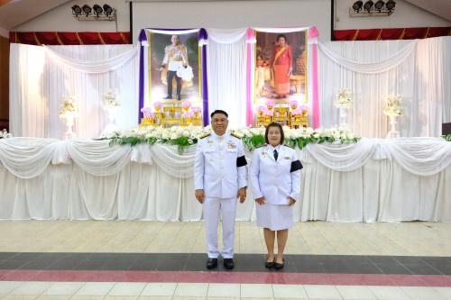 ทน.แม่สอด เข้าร่วมกิจกรรมเฉลิมพระเกียรติพระบาทสมเด็จพระมงกุฎเกล้าเจ้าอยู่หัว เนื่องในโอกาสวันคล้ายวันสวรรคตครบ 100 ปี และเฉลิมพระเกียรติสมเด็จพระเจ้าภคินีเธอ เจ้าฟ้าเพชรรัตนราชสุดา สิริโสภาพัณณวดี เนื่องในโอกาสวันคล้ายวันประสูติครบ 100 ปี