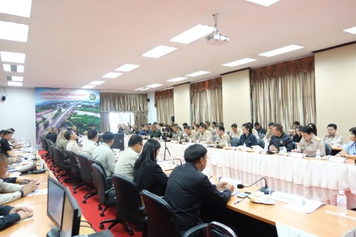 ทน.แม่สอด เข้าร่วมการประชุมสรุปผลการตรวจพื้นที่เตรียมการรับเสด็จ สมเด็จพระกนิษฐาธิราชเจ้า กรมสมเด็จพระเทพรัตนราชสุดา ฯ สยามบรมราชกุมารี