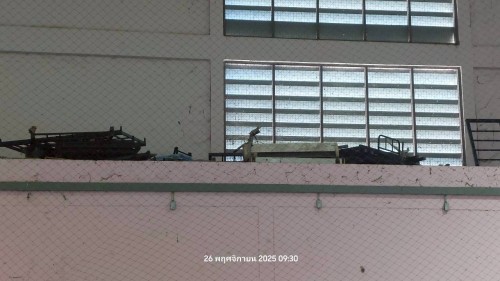 ทน.แม่สอด ลงพื้นที่ตรวจเยี่ยมและสำรวจเพื่อเตรียมซ่อมแซมระบบสาธารณูปโภคในโรงเรียนกีฬาเทศบาลนครแม่สอด