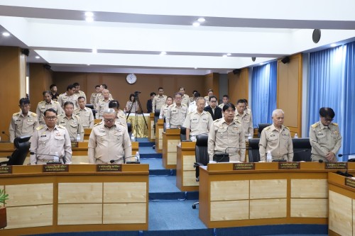 สภาเทศบาลนครแม่สอด จัดประชุมสภาเทศบาลนครแม่สอด สมัยประชุมวิสามัญ สมัยที่ 4 ประจำปี 2568